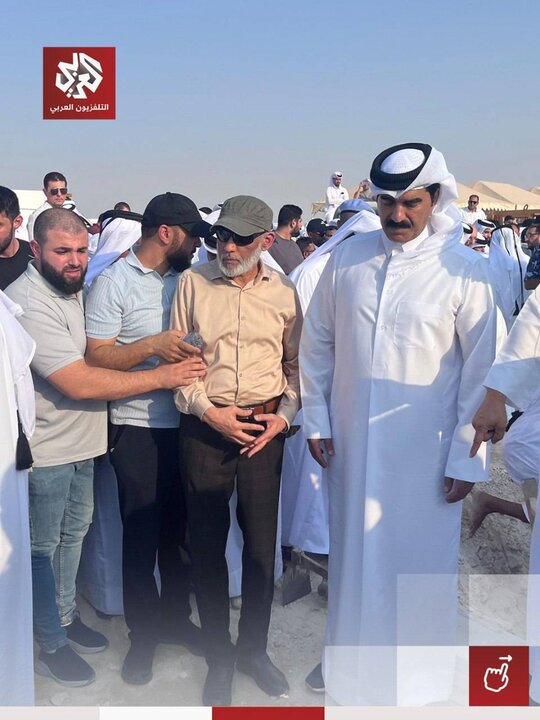 نخستین حضور رهبران ارشد حماس در انظار عمومی پس از حمله اسرائیل+ عکس