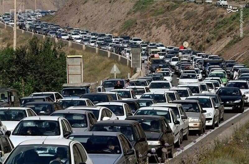 ترافیک قزوین رشت به 30 کیلومتر رسید