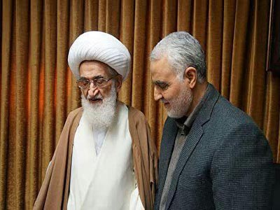 خاطره ای از آخرین دیدار آیت الله نوری همدانی با شهید سپهبد حاج قاسم سلیمانی